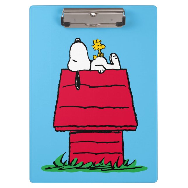 Pranchetas Amendoins | Snoopy & Woodstock Doghouse (Frente)