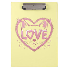Pranchetas Amor de Gato Brilhante