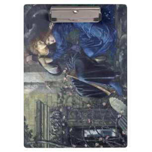 Pranchetas Amor entre as ruínas (por Edward Burne-Jones)