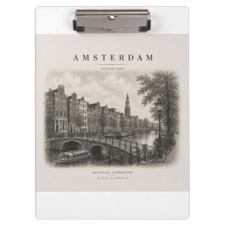 Pranchetas Amsterdam | Vintage Travel City Design