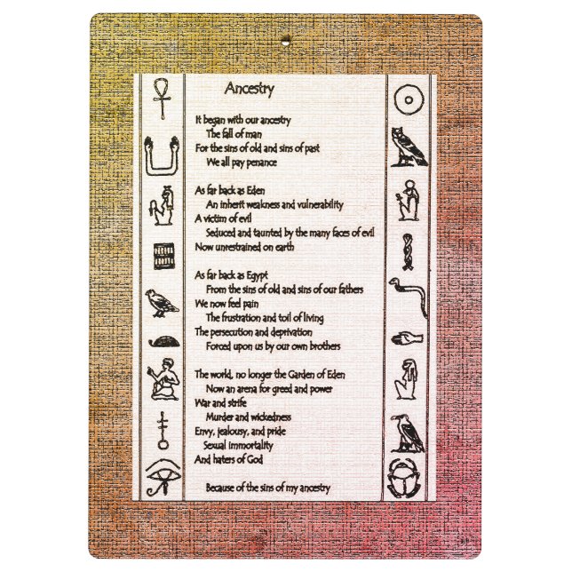 Pranchetas Ancestralidade (Verso)