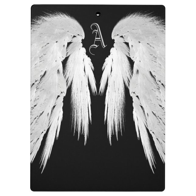 Pranchetas ANGEL WINGS Monograma Preto (Verso)