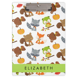 Pranchetas Animais Da Floresta, Animais Da Floresta, Seu Nome