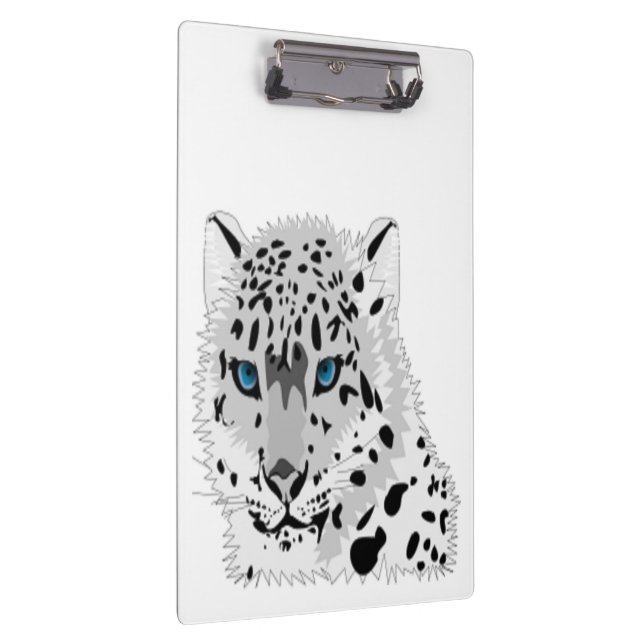 PRANCHETAS ANIMAL DE LEOPARD DE NEVE (Direita)