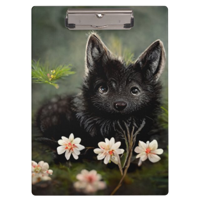 Pranchetas Animal floral selvagem (Frente)