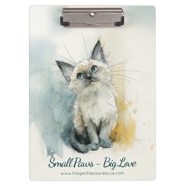 Pranchetas Animal Rescue Shelter Paper Organizer (Frente)