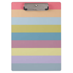 Pranchetas Ann Arbor Pastel Chalk Stripes
