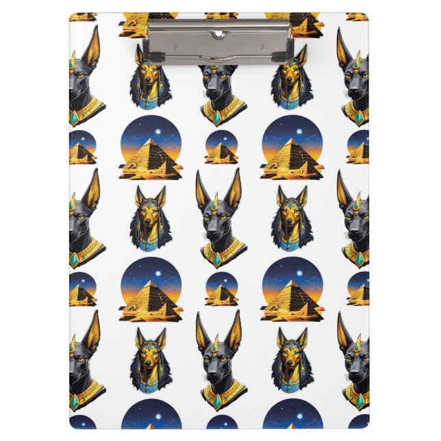 Pranchetas Antiga Pirâmide do Egito, Anubis - Design (Frente)