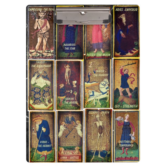 Pranchetas Antigos Tarot Grande Arcana | (Frente)