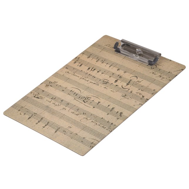 Pranchetas Antique Sheet Music de 1822, Canção do Velho Homem (Inclinado)