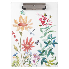 Pranchetas Aquarela Flores