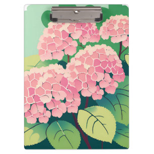 Pranchetas Arbusto de Hortênsia Rosa