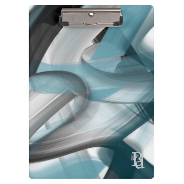 Pranchetas Área de transferência Abstrato Art Blue Ocean (Frente)