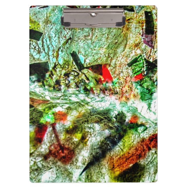 Pranchetas Área de transferência abstrato branca e calma, cor (Frente)