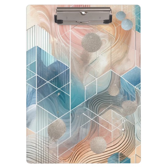 Pranchetas Área de transferência Abstrato geométrica - Design (Frente)