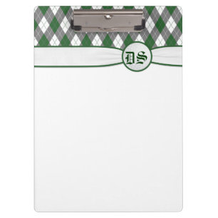 Pranchetas Área de transferência Argyle Green