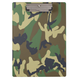 Pranchetas Área de transferência Camo