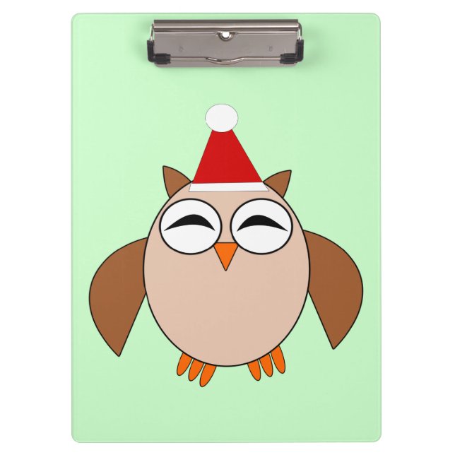 Pranchetas Área de Transferência da Coruja de Natal (Frente)