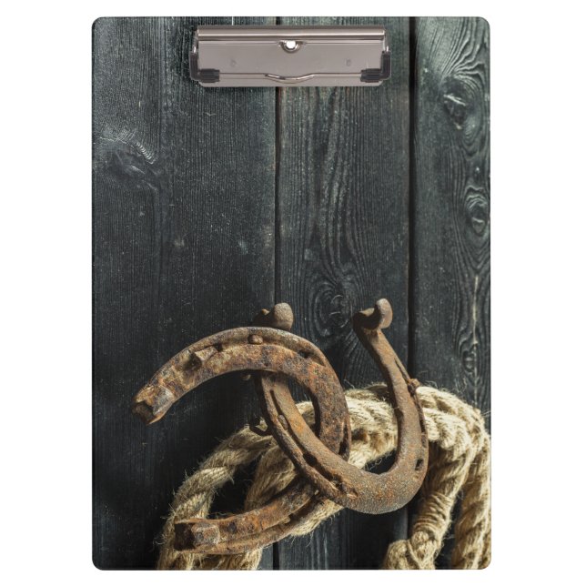 Pranchetas Área de transferência da ferradura de sorte (Frente)