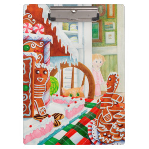 Pranchetas Área de Transferência da SURPRESA GINGERBREAD