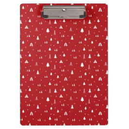 Pranchetas Área de Transferência de Árvores de Natal e Flocos