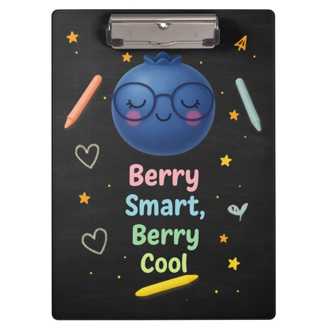Pranchetas Área de Transferência de Chalkboard Berry Smart, B (Frente)