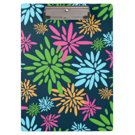 Pranchetas Área de Transferência de Flores Coloridas do Firew