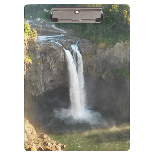 Pranchetas Área de Transferência de Fotografia do Snoqualmie  (Frente)