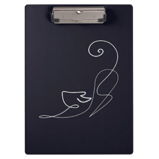 Pranchetas Área de Transferência de Gatos de Arte Moderna | A