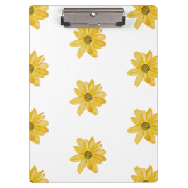 Pranchetas Área de transferência de girassol