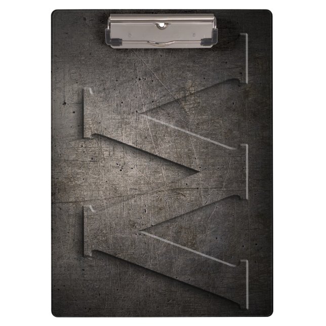 Pranchetas Área de Transferência de Monograma de Russo Metáli (Frente)