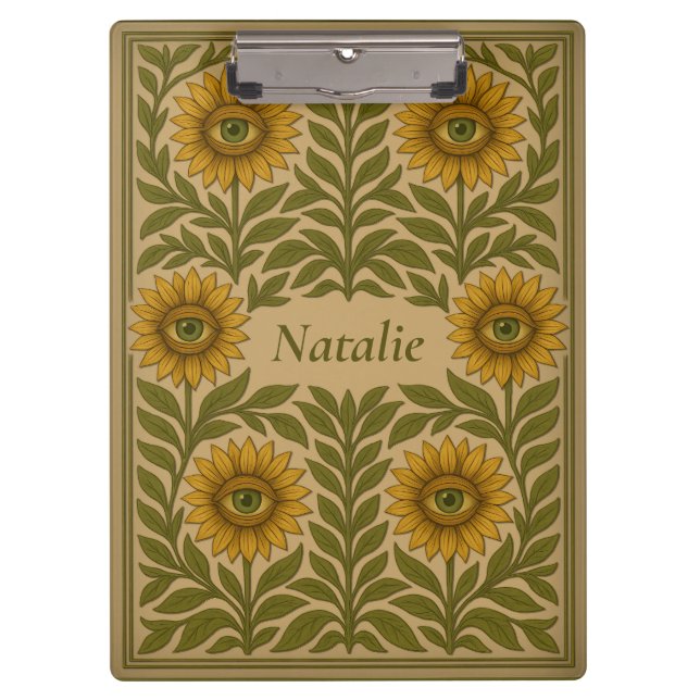 Pranchetas Área de Transferência de Nome Personalizado de Gir (Frente)