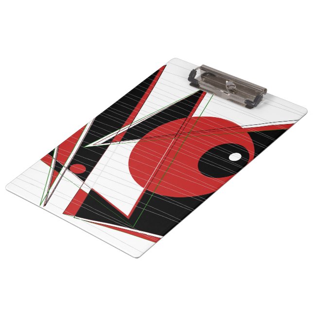 Pranchetas Área de Transferência de Olhos Vermelhos (Inclinado)