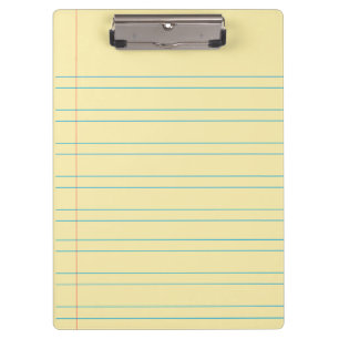 Pranchetas Área de Transferência de Papel de Notebook Vincula