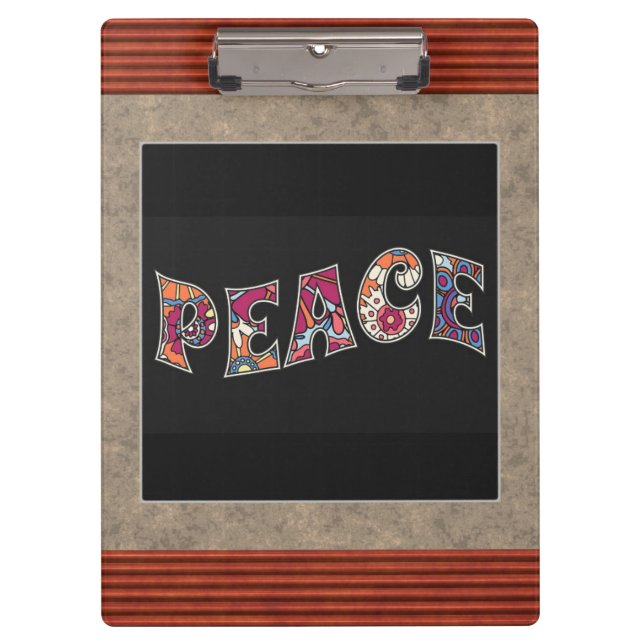 Pranchetas Área de Transferência de Paz (Frente)
