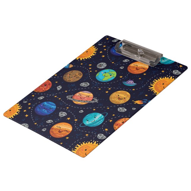 Pranchetas Área de Transferência de Planetas Felizes (Inclinado)