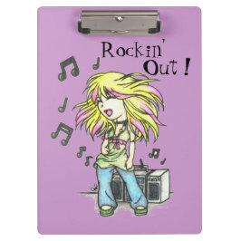 Pranchetas Área de Transferência de Rockin' Out