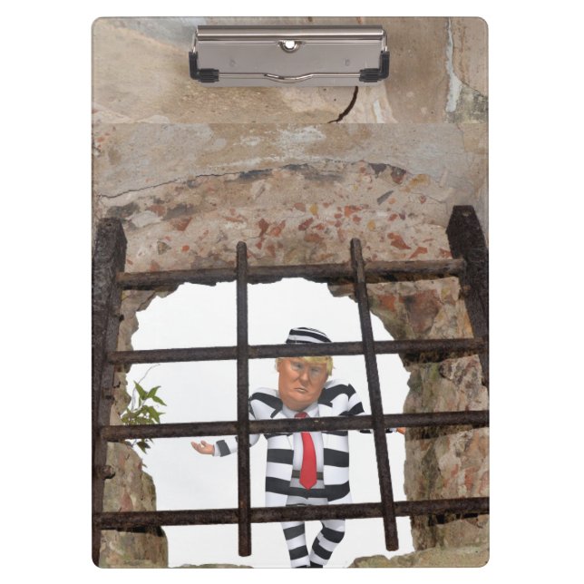 Pranchetas Área de Transferência de Trump Inmate (Frente)