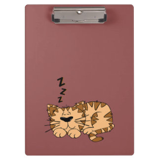 Pranchetas Área de Transferência do Gatinho Cat Nap