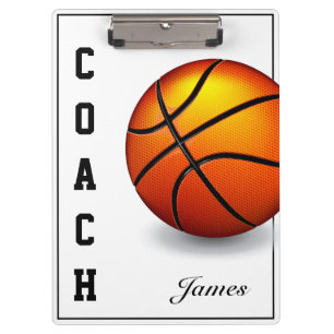 Pranchetas Área de Transferência do Treinador de Basquete da