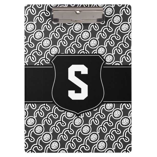 Pranchetas Área de transferência do treinador de vôlei | Mono (Frente)