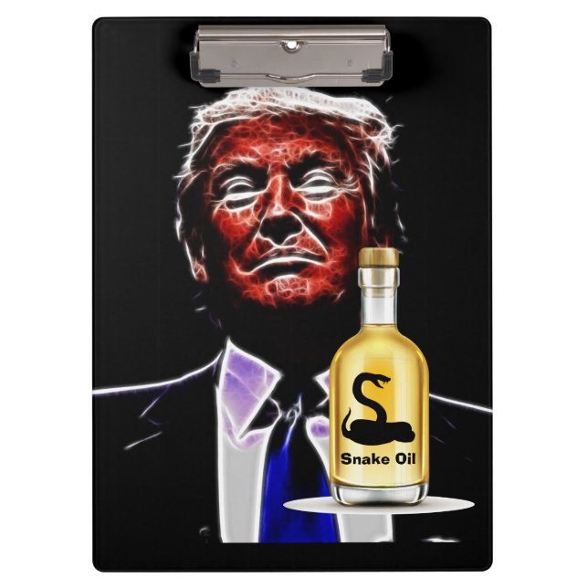 Pranchetas Área de Transferência do Vendedor de Óleo cobra (Frente)