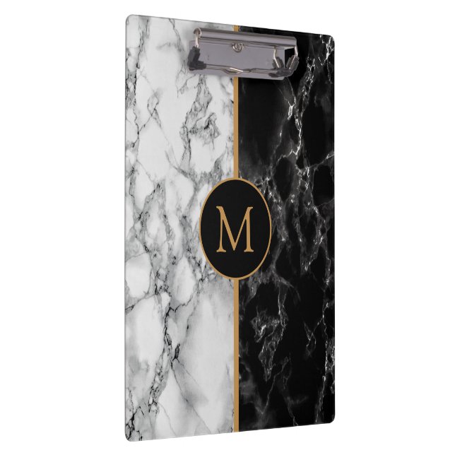 Pranchetas Área de Transferência Faux Marble com Letra Person (Direita)