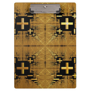 Pranchetas Área de Transferência Fractal do ouro