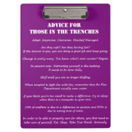 Pranchetas Área de transferência (frente e verso)