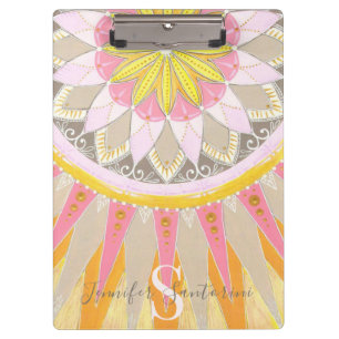 Pranchetas Área de Transferência Moda Sun Mandala Morning