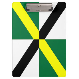 Pranchetas Área de Transferência Patriótica com bandeira d