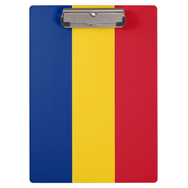 Pranchetas Área de Transferência Patriótica com bandeira da R (Frente)