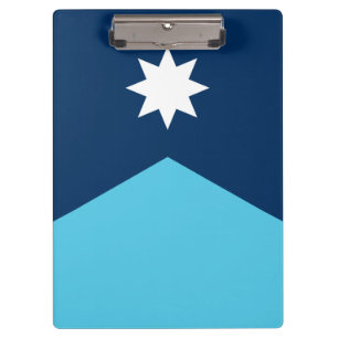 Pranchetas Área de Transferência Patriótica com bandeira de M
