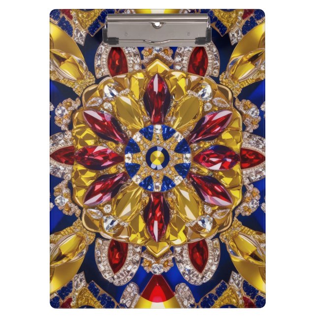 Pranchetas Área de Transferência Patriótica com Colores Colôm (Frente)